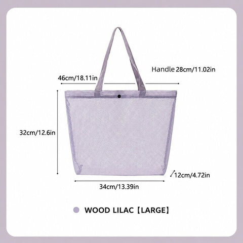 Jinmiao Mesh Storage Bag Large Capacity