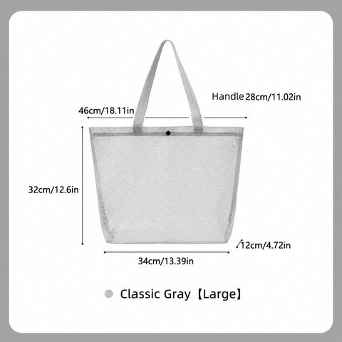 Jinmiao Mesh Storage Bag Large Capacity