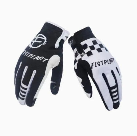 fistplast Motorcycle Gloves Full Finger Breathable. Milky white L