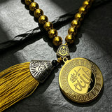 Black Obsidian Beads Tassels Keychain Car Decor In Australia - Darrahopens