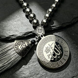 Black Obsidian Beads Tassels Keychain Car Decor In Australia - Darrahopens