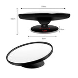 Convex Mirror 360 Rotation Glass for Truck 9.7X4.5 In Australia - Darrahopens