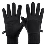 sangenren Winter Touchscreen Cycling Gloves Nylon. Autumn/winter collection switch - gray One size fits all