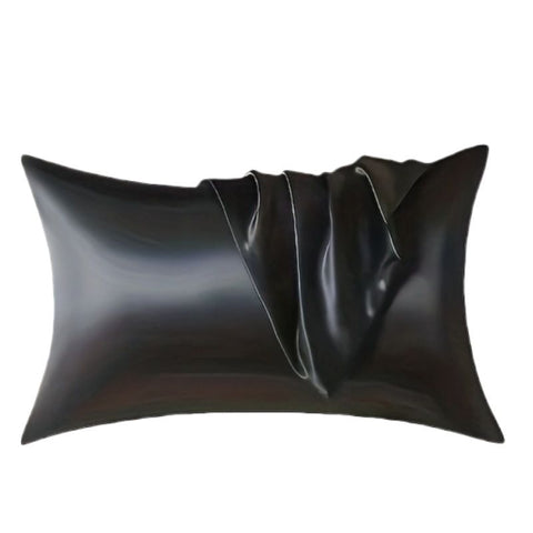 Pillowcase Synthetic Fiber 5176cm Twill Black pillowcase 51* 76cm