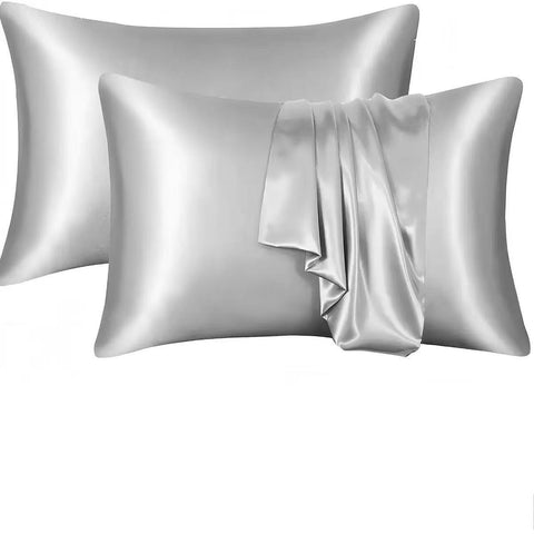 Pillowcase Synthetic Fiber 5176cm Twill Gray pillowcase 51* 76cm In Australia - Darrahopens
