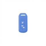 Color My Life Silicone Key Bag for Honda PCX160. Light blue white label In Australia - Darrahopens