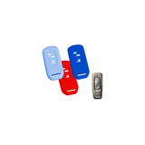 Color My Life Silicone Key Bag for Honda PCX160. Light blue white label In Australia - Darrahopens
