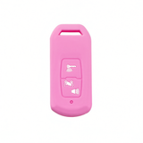 Color My Life Silicone Key Bag for Honda PCX160. Pink white label