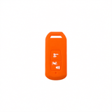 Color My Life Silicone Key Bag for Honda PCX160. Orange white label In Australia - Darrahopens