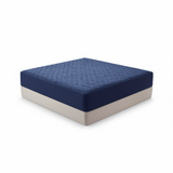 Waterproof Quilted Fitted Sheet Solid Color Toddler Light pink 1.2*2m single fitted sheet In Australia - Darrahopens