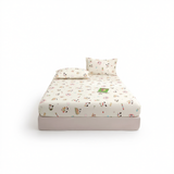 Yuan sheng home textiles Cartoon Dog Fitted Sheet. Cartoon white bear 120*200cm standard model In Australia - Darrahopens