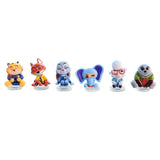 Car Dashboard Decor Cartoon Animal Ornaments [multiple options available, see details page] [6 combinations of cute animal city ornaments] free traceless stickers