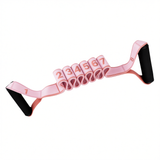 Resistance Band Yoga Fitness Digital Style Upgraded anti-slip handle [light pink digital version] In Australia - Darrahopens
