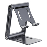 Metal Phone Stand This is spring K53 Rotating Desktop K54 full metal rotating bracket-space gray In Australia - Darrahopens