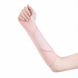 Volleyball Arm Guards Nylon The one who leaps Volleyball arm guards [pink] m size pair [suitable for weight 40-60kg] In Australia - Darrahopens