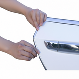 Car Door Anti Collision Strip Electroplated Silver 5m Laser silver【5m】 In Australia - Darrahopens