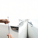 Car Door Anti Collision Strip Electroplated Silver 5m Laser silver【5m】