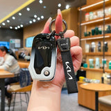 Kia Key Cover Fragrant Car Island H3 Gradient Black Standard H3 key gradient black and white single pack + round buckle