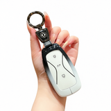 Fragrant Car Aeolus L8 Key Cover Gradient Black White Standard Option b: gradient black & white single bag + round buckle