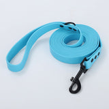 Pet Leash Roommate PVC Waterproof Dog Training Rope Sky blue 1.5m*2.0cm