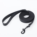 Pet Leash Roommate PVC Waterproof Dog Training Rope black 1.5m*2.0cm In Australia - Darrahopens
