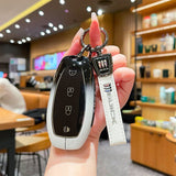Buick Vision L7 Fragrant Car Island Zinc Alloy. Standard F style gradient black and white single bag + metal buckle