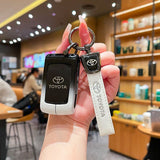 Toyota Key Case Gradient Black White Fragrant Car Island Standard M model gradient black and white single shell
