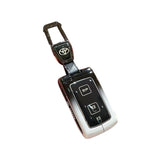 Toyota Key Case Gradient Black White Fragrant Car Island Standard M model gradient black and white single shell