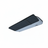 Suede Car Sun Visor Glasses Clip Card Holder Organizer Stylish gray In Australia - Darrahopens