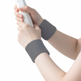 Thickened Wristbands Polyester Basketball Training Moonlight gray-[high elasticity, comfortable and breathable] Single [one size fits all] In Australia - Darrahopens
