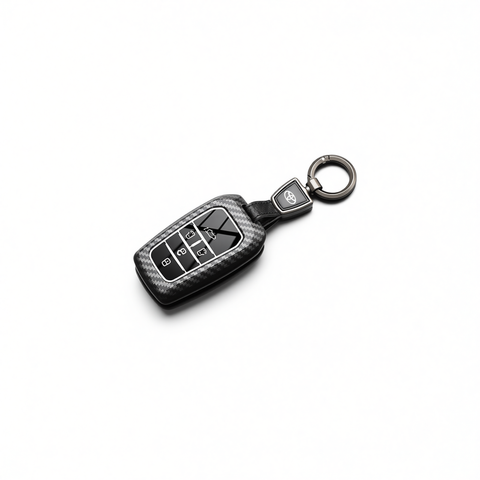 Fragrant Car Island Toyota Sienna Key Cover Carbon. Bagged D type 5-button [carbon fiber black] round car logo buckle In Australia - Darrahopens