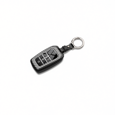 Fragrant Car Island Toyota Sienna Key Cover Carbon. Bagged D type 5-button [carbon fiber black] round belt buckle