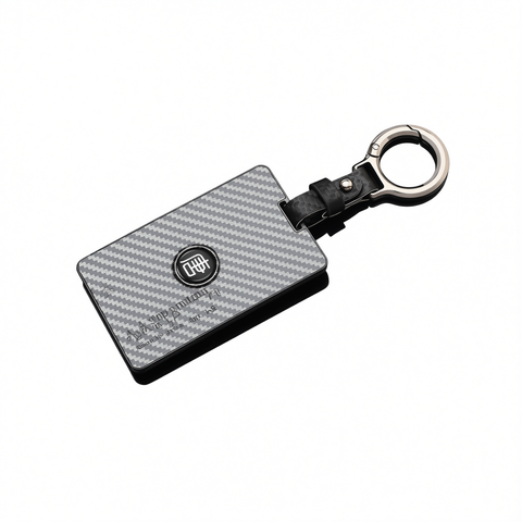 Fragrant Car Island Key Cover for BYD Tang Dmi. Bagged Type a card [carbon fiber black] round belt buckle In Australia - Darrahopens