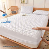 Waterproof Brushed Polyester Fitted Sheet Mattress grey 180*200cm [single fitted sheet] In Australia - Darrahopens
