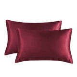 Pillowcase Synthetic Fiber 5176cm Twill Burgundy pillowcase 51* 76cm In Australia - Darrahopens