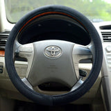 Short Plush Steering Wheel Cover 38cm Pink short plush steering wheel cover