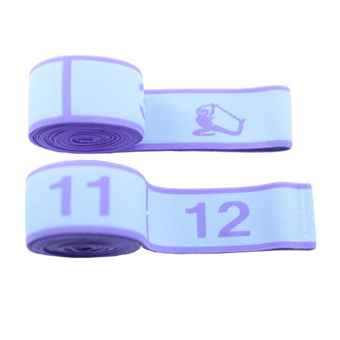 Resistance Band Yoga Fitness Digital Style Blue-purple - small size [12-compartment] new arrival In Australia - Darrahopens