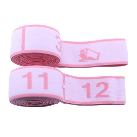 Resistance Band Yoga Fitness Digital Style Grapefruit red - kid's size [12 compartments] new arrival