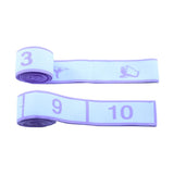 Resistance Band Yoga Fitness Digital Style Blue-purple - kid's size [10-compartment] new arrival In Australia - Darrahopens