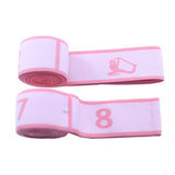 Resistance Band Yoga Fitness Digital Style Grapefruit red - petite size [8-compartment] new arrival In Australia - Darrahopens