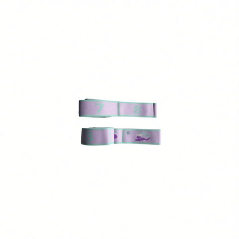 Resistance Band Yoga Fitness Digital Style Lilac purple - four colors - small size [8 compartments] In Australia - Darrahopens