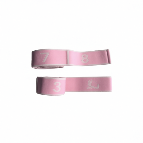 Resistance Band Yoga Fitness Digital Style Powder pink - kids' size [8-compartment] new arrival In Australia - Darrahopens