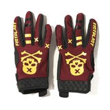 fistplast Motorcycle Gloves Full Finger Breathable. Deep red L In Australia - Darrahopens