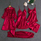 Butterfly Women Sleepwear Set Polyester Long Sleeve Champagne M In Australia - Darrahopens