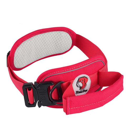 Dog Collar Adjustable Nylon Tactical No Pull In Australia - Darrahopens