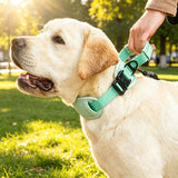Dog Collar Adjustable Nylon Tactical No Pull