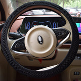 Elastic Steering Wheel Cover 38cm Black In Australia - Darrahopens
