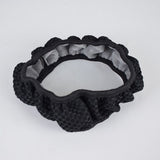 Elastic Steering Wheel Cover 38cm Black