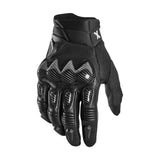 Fis Carbon Fiber Leather Anti Slip Motorcycle Gloves Blue