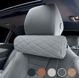 Car Neck Pillow Memory Foam Leather Black Warm gray In Australia - Darrahopens